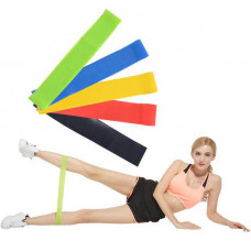Yoga Exercise Stretch Latex Loop Strap Band